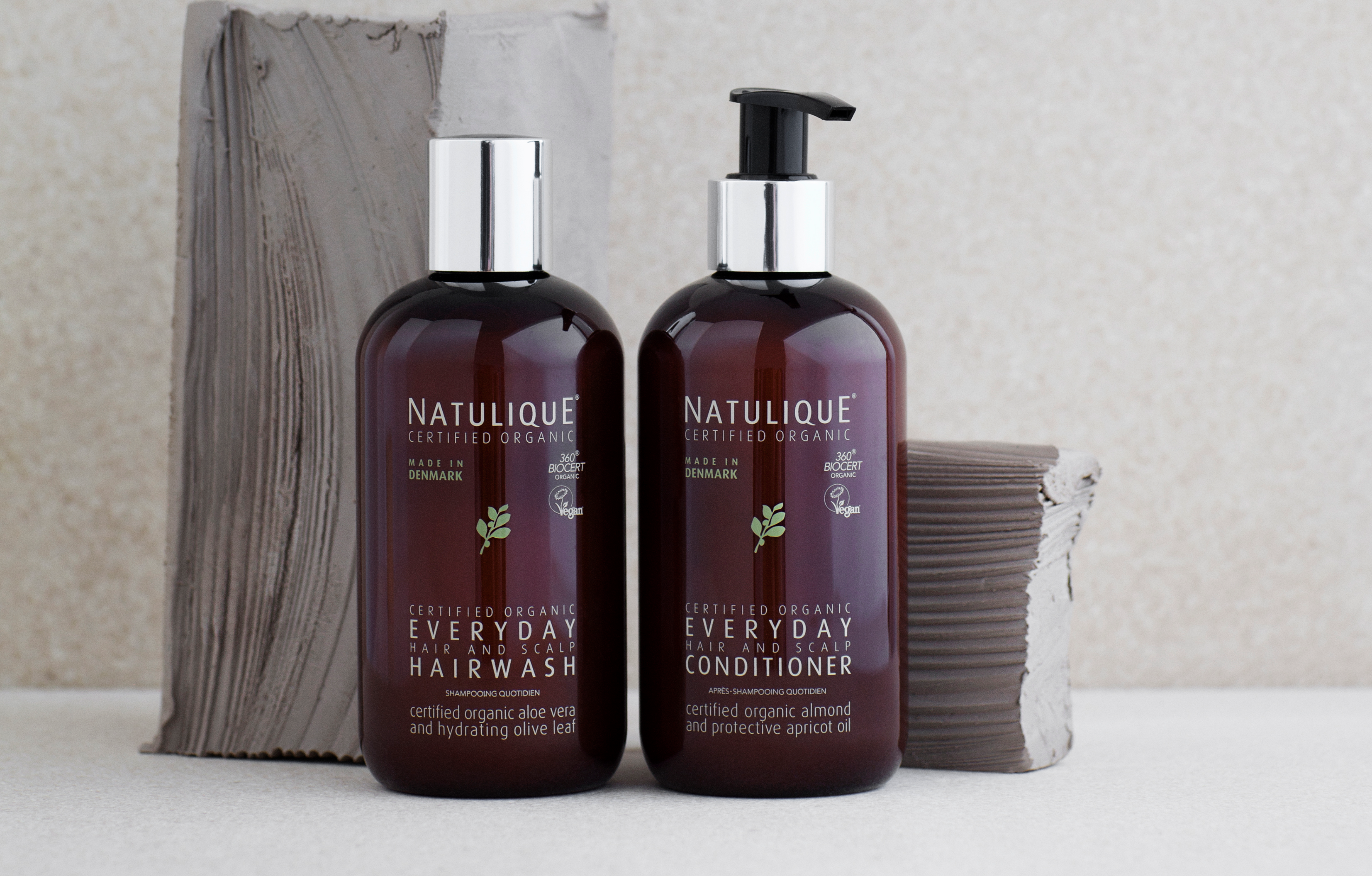 Natulique everyday hairwash and everyday conditioner