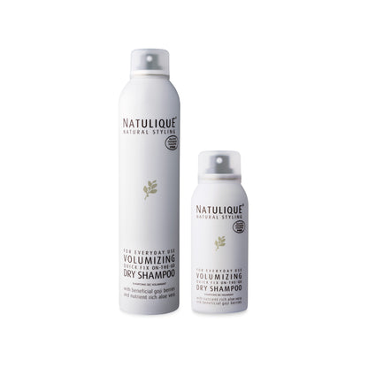 Natulqiue Volumizing Dry Shampoo 100ML and 300ML spay bottles